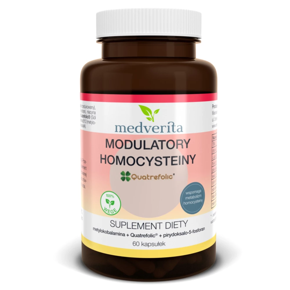 Medverita - Modulatory Homocysteiny - 60 kapsułek